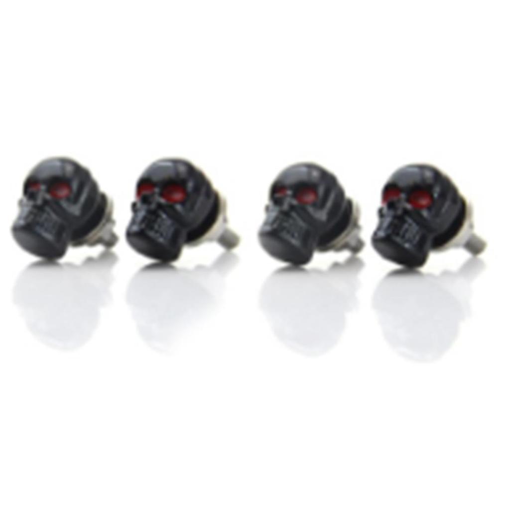 Skull License Plate Screws, Motorcycle, Electric Vehicle, Customized Modification, Universal License Plate Holder, Skull