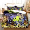 Municipal Waste Bedding Set Single Twin Printed Bed Set With Pillowcase Bed Duvet Cover Soft Single Double Queen Super King Size