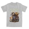 Unisex Womens Dungeon Dragon Cats T Shirt Apparel Kawaii Cat Pure Cotton Tshirt Clothing Funny Tee Shirt All Seasons