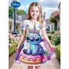 Popolare Miniso Estivo Bambina Nuova Moda Vestito Ragazza Comodo Casa Esterno Cartone Animato Carino Vestito Stampa 3D