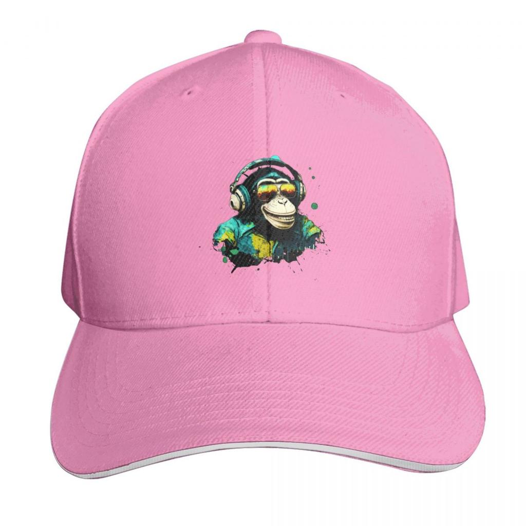 Graffiti Dj Monkey Business N Baseball Cap Luxury Hat party Hat Kids Hat Golf Unisex Unisex Hats Womens