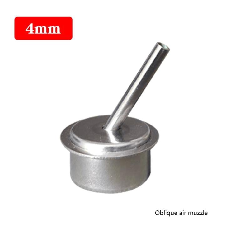 3/4/5/7/8/10mm Bent Curved Heat Nozzle Set for Quick 861 Rework Station - 6pcs