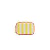 New Stripes Makeup Bag Simple & Fresh Cosmetic Pouch for Travel Portable Toiletry Organizer Polyester Lipstick Storage Case