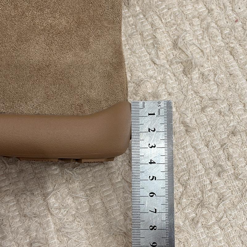 Women's Thick-soled Hairy Mouth Winter Lightweight Warm Anti-cold Padded Snow Boots Non-slip Wear Casual Sneakers Mid-calf Cotton Boots