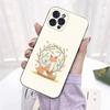 Cute Cartoon Animal Fox Phone Case Silicone Soft For Iphone 14 13 12 11 Pro Mini XS MAX 8 7 6 Plus X 2020 XR Shell