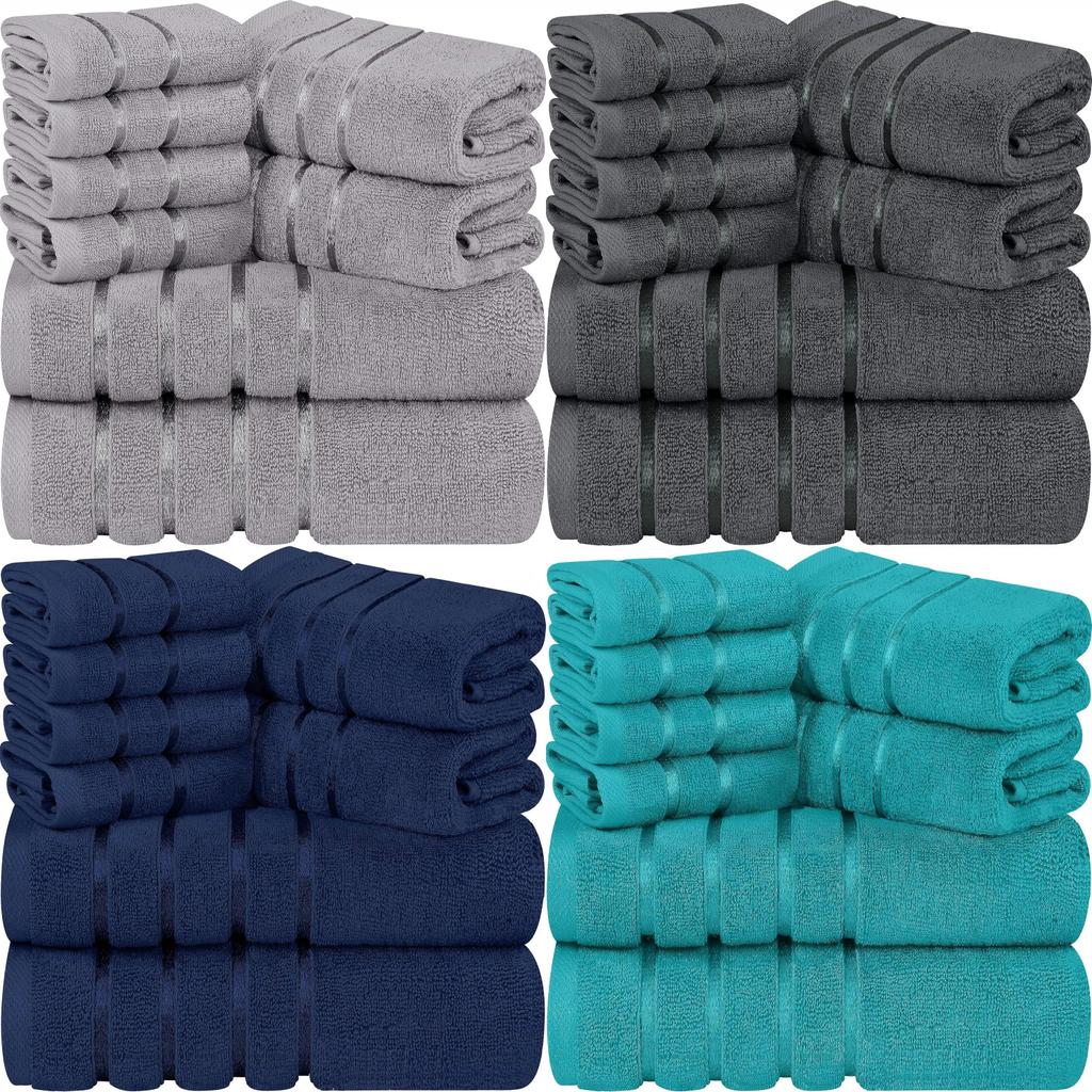 Pure Cotton Absorbent Bath Towel With Soft Texture For Daily Home Use