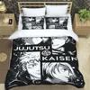 3D Anime Jujutsu Kaisen Satoru Gojo Christmas Gift King Twin Double Child Bedding Set Microfiber or Polyester Duvet Cover Set