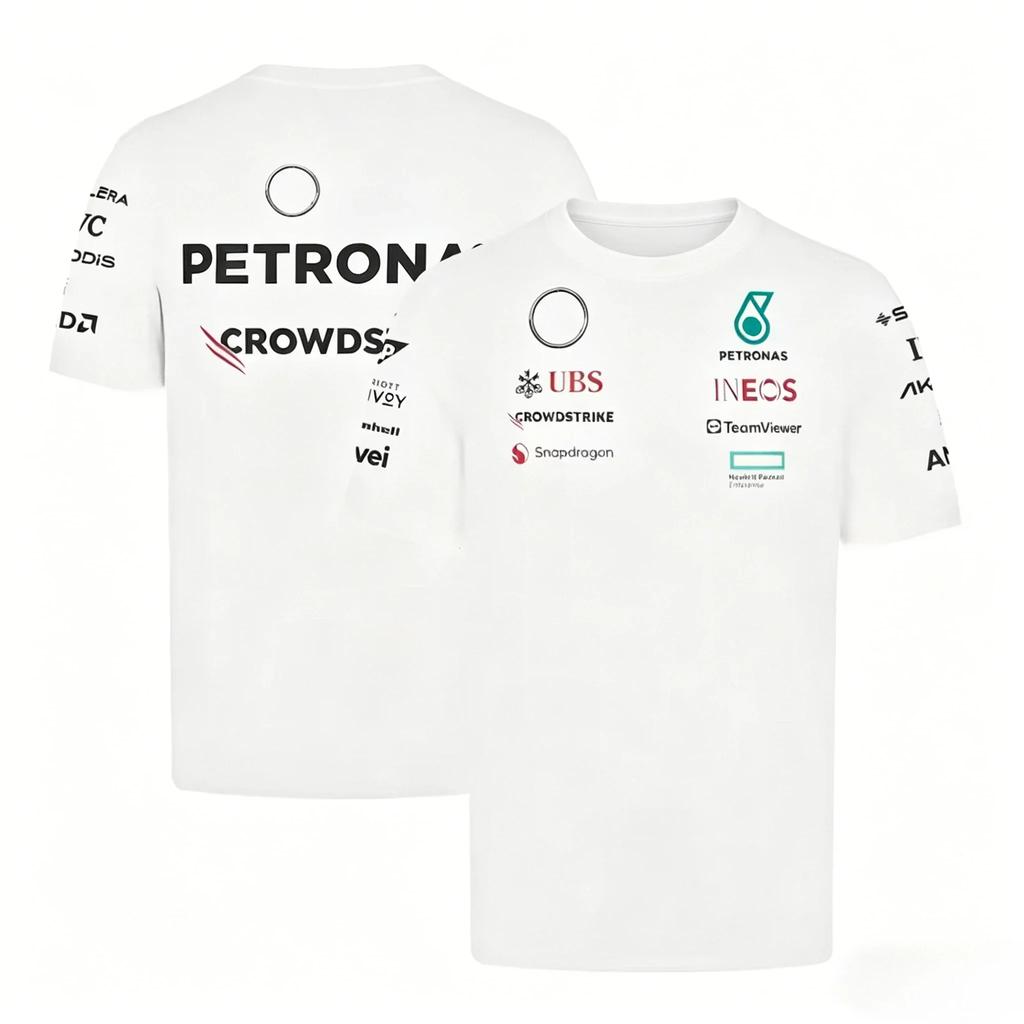 Rennstil T-Shirt 2026, Rundhals, Kurzarm, Lässig, Atmungsaktiv, Polyester, für den täglichen Gebrauch, für Motorsportfans