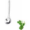Cactus Peeler Spoon, Stainless Steel Rice Meat Dumplings Spoon Squeezing Meatball  Spoon Kitchen Tools, Stainless Steel Nopales Peeler