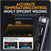Soldering Iron Set 100W LCD Adjustable Temperature 100-450℃ Solder Set Electronics Welding Tool for Phone Repair