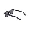 GUCCI Minimalist Logo Textured Plate Square Sunglasses Men's