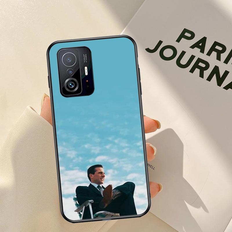 The Office Michael Scott Fundas For POCO F3 F4 X4 GT POCO X3 X5 F5 Pro Case For Xiaomi 13 12 Lite 12T 11T Pro Cover