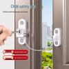 Child Safety Lock for Windows, Doors, Drawers, Cabinets, and Toilets - Anti-Theft & Child Protection Lock