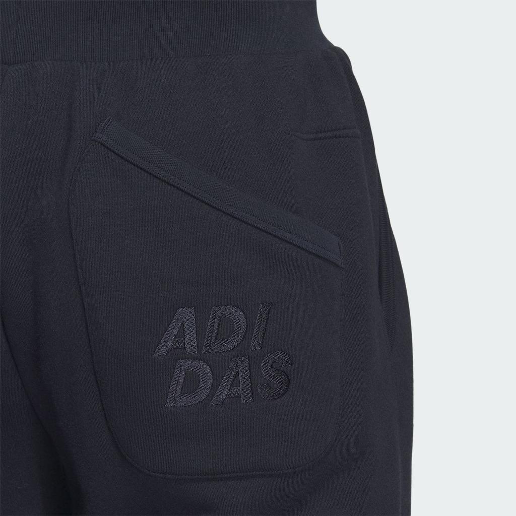 adidas Knitted Sweatpants Women's Legend Ink Moderate Wide Leg Pants IZ4563