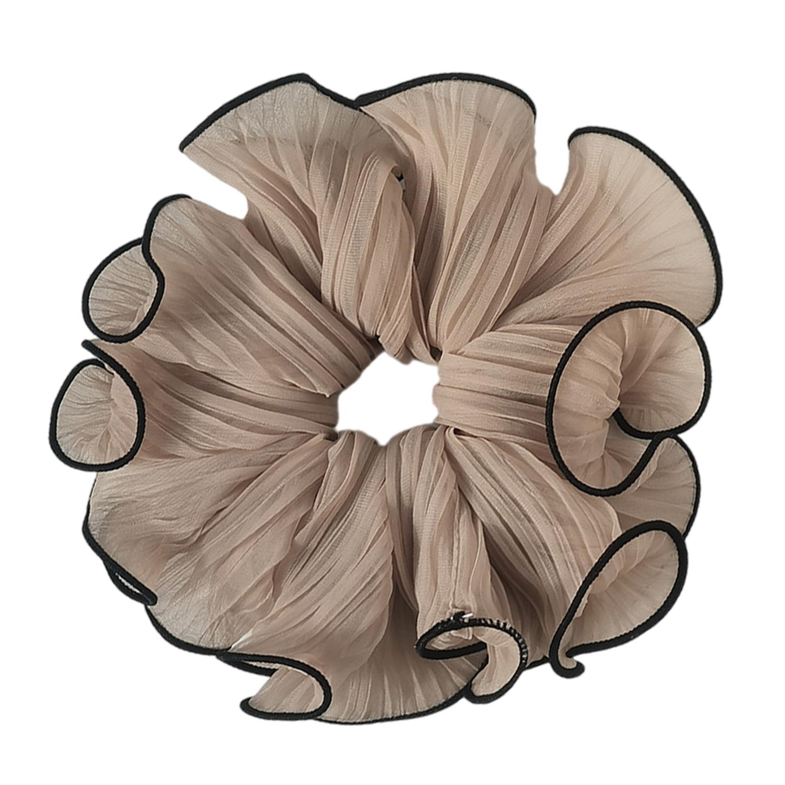 

Сборчатые резинки для волос Толстые Увеличенные Резинки для волос Элегантная Веревка для волос Резинка Женский Держатель для хвостика разноцветный