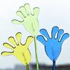 New Creative Glitter Stretchy Sticky Hands Toy Vinyl Funny Toy Party Favor Birthday Gift Children 1 Piece Magic Props  Well Made