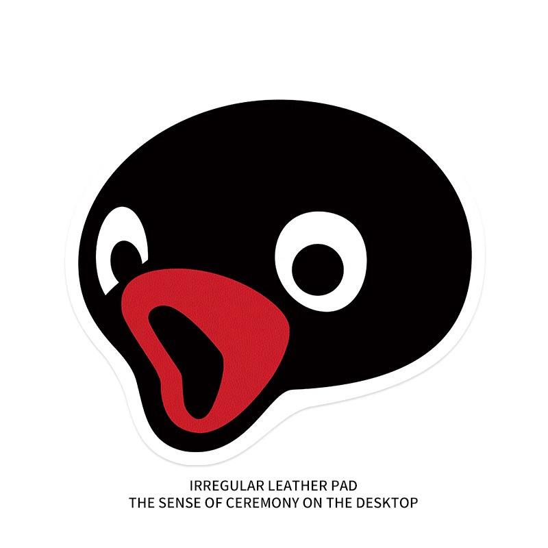 

Adorable Penguin Irregular Mouse Pad for Office & Desktop