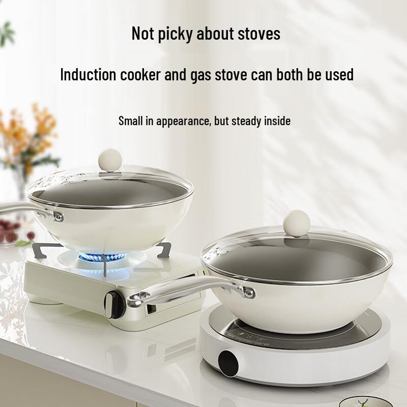 Yoshida Craftsman 28cm Non-stick Stir-fry Pan with Lid