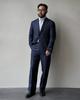 Bants Hdr Worsted Woolenen 3B Single Jacket - Navy