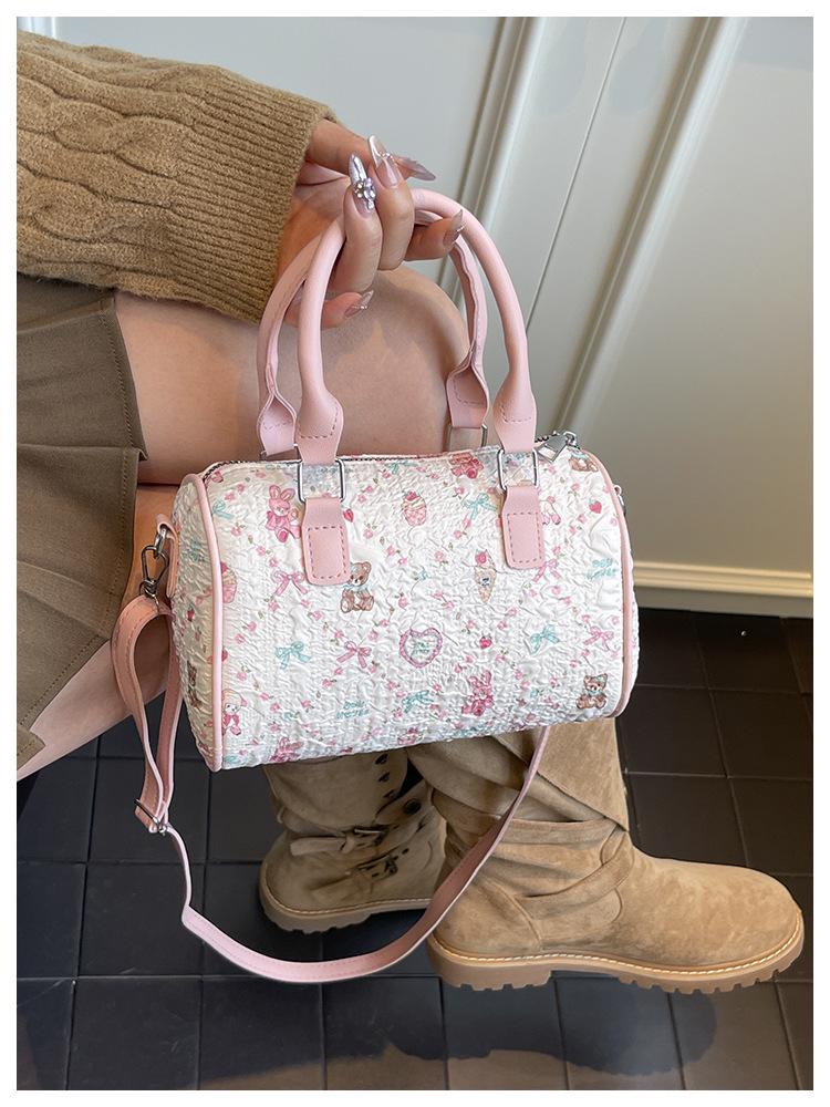 Trendy 2025 Women's Niche Handbag: Cute, Stylish Boston Shoulder & Crossbody Pillow Bag