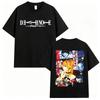 2026 DEATH NOTE Misa Amane T-shirt Anime Manga Grafische Print Vintage Retro Oversized Katoen Unisex Korte Mouw Streetwear Hoge Kwaliteit Casual T-shirt