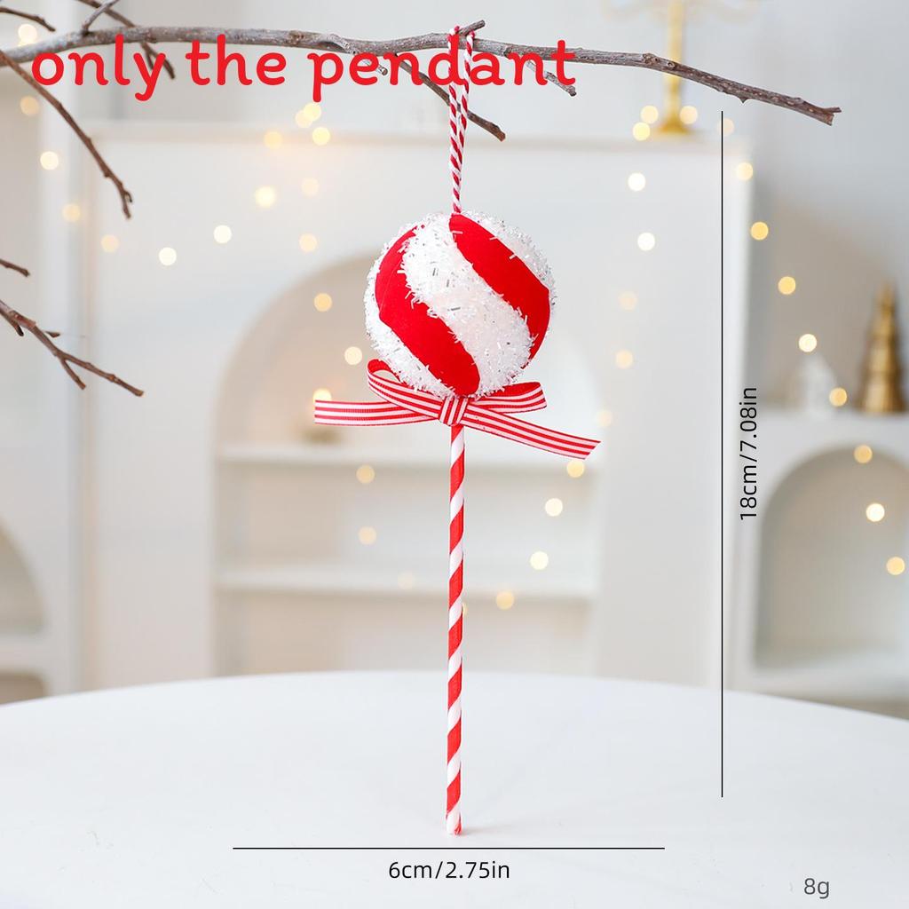 

Christmas Tree Foam Cane And Windmill Candy Pendant Suitable For Festival Use StyleF