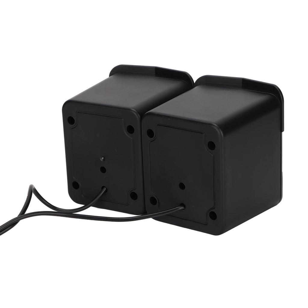 Desktop Speaker USB Powered Heavy Subwoofer Desktop LED Speaker for PalyStation4 Home Computer Laptop