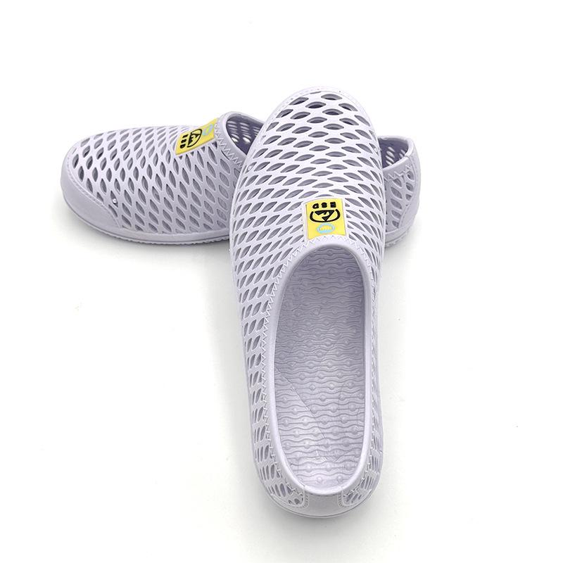 Breathable Anti-Static Mesh Work Shoes with Toe and Heel Protectors White;41