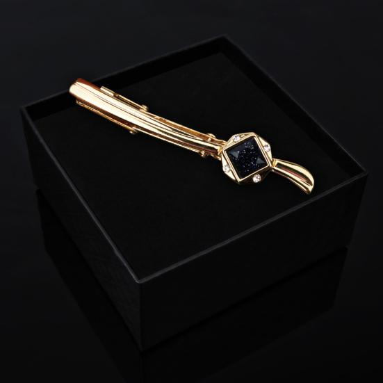 Men Tie Clip Rose Flower Wing Shape Lapel Pin Detachable Design Formal Attire Tie Back Commuting Wear Accessory