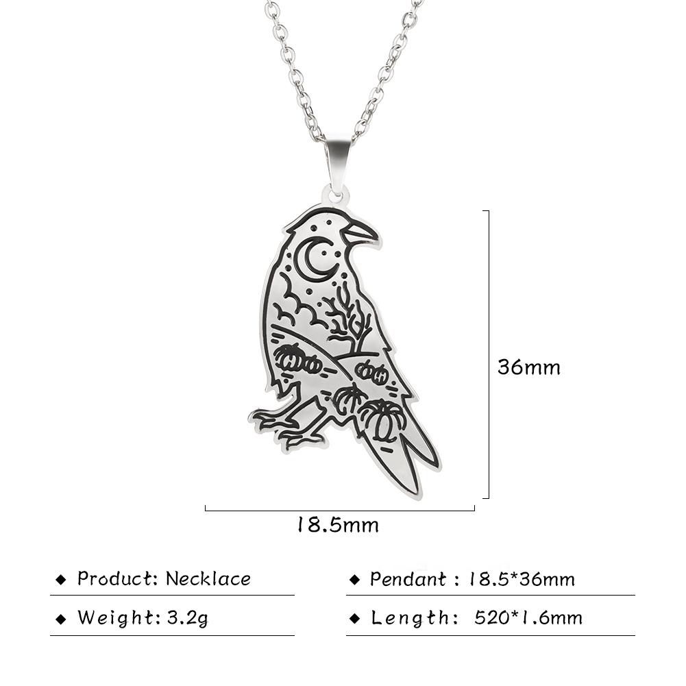 Cazador Animal Pendant Necklaces for Women Men Fox Rabbit Bird Fish Polar Bear Nature Stainless Steel Jewelry 2026 Birthday Gift