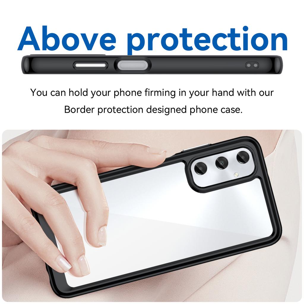 For Samsung Galaxy A05s 4G Case TPU+Acrylic Shock Absorbing Phone Back Cover