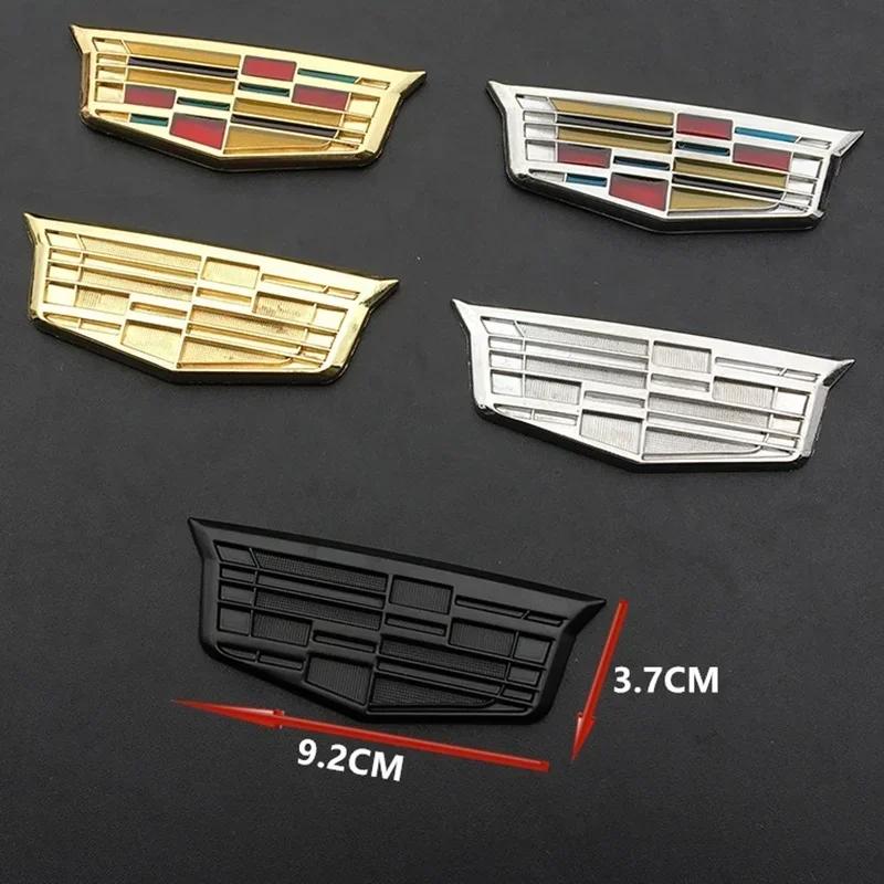 Adesivo Metallo per Auto Emblema Distintivo Anteriore Posteriore Laterale per Logo Cadillac Escalade CTS ATS SRX XTS XT5 STS CT5 CT6 BLS XLR Accessori