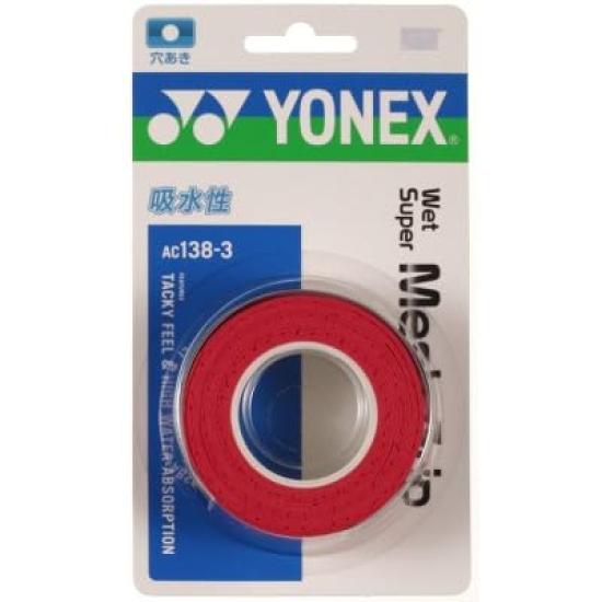 

Покупка рулонов теннисной бадминтонной ленты Grip Tape x Wet Super Mesh Grip AC1383 [Опт 2] (3 2) (Красное вино)