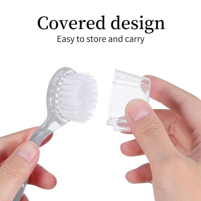 Soft Nail Dust Brushes Long Handle Nail Brushes Makeup Manicure Dust Remover Brush Makeup Acrylic Uv Gel Nails Products