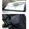 Car Windshield Sunshade, 1 Count Portable Foldable Car Umbrella Sunshade, Heat Insulation Coated Umbrella, Suitable for Sedan