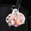 Fashion Simulation Flower Orchid Lily Keychain Colorful Backpack Decoration Flower Bag Pendant Gifts Backpack Hangings Decor