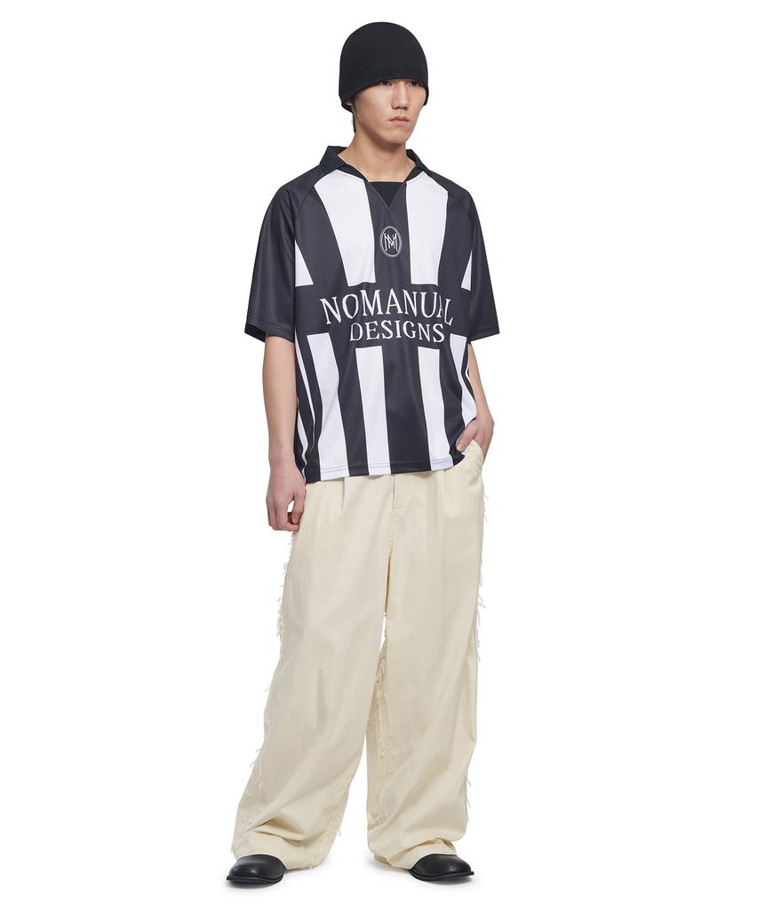 Nomaenyueol Stripe Football Shirt - White