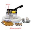 CNC Manual Lubrication Oil Pump Kit Oil Outlet 4mm 6mm TZ-5 Lubrication Pump for CNC Engraving Router