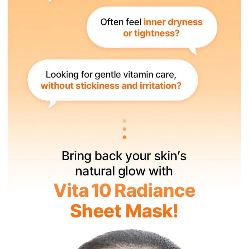 dear, klairs Vita 10 Radiance Sheet Mask Set