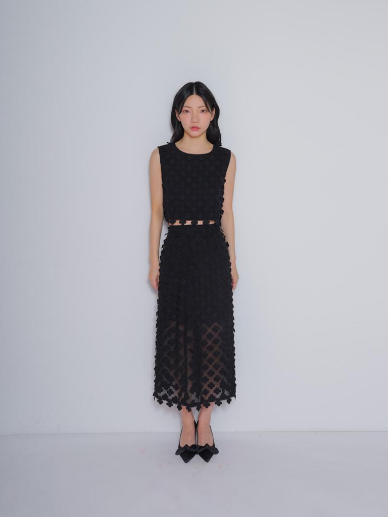 Bomnal Boutique Chloe Long Skirt _ Black