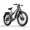 Shengmilo S600 E-Mountainbike für Erwachsene, 2000 W, für Herren, mit zwei Motoren, 48 V, 17,5 Ah, 840 Wh Akku, 26 Zoll breite Reifen, Herren-Elektrofahrrad