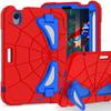 Spider-Man Themed Silicone Case With Kickstand IPad Mini 7 6 Kids Shockproof Full Cover Protective Shell