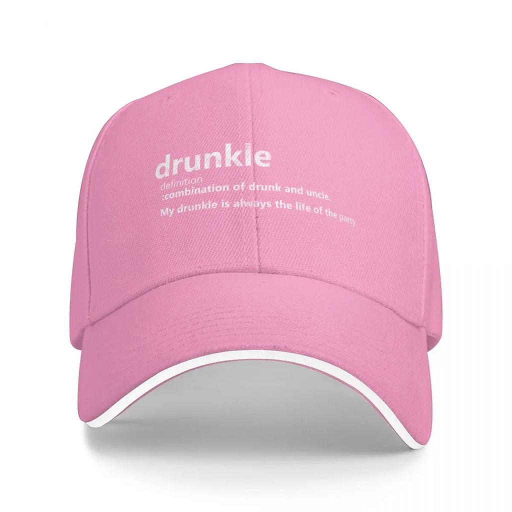 Drunkle Drunk Uncle Definition Drinking Dysfunctional Family Fun Baseball Cap Unique Hats Snapback Cap Men Luxury Brand Women's