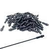 10pcs Pillar DSN Highway Bicycle Nipples 14G 14mm 16mm 18mm Anti Wear Mountain Bike Copper Strip Cap Brass/Aluminum alloy