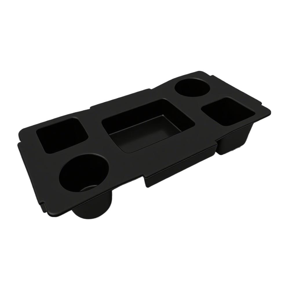 Top Cup Holder Tray Waterproof EVA Storage Lid Multifunctional Bag Top Storage Tray 5 Compartment for Camping Travel