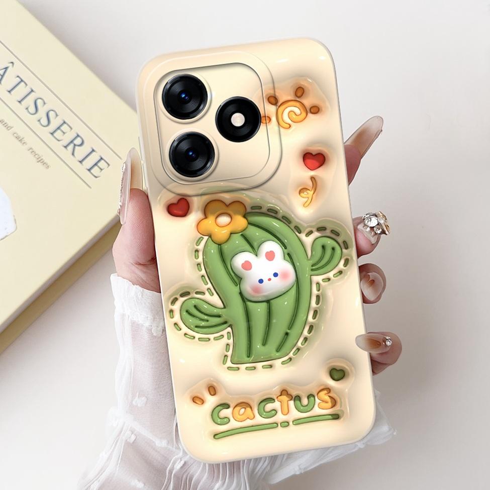4G For Tecno Spark 10 10C 10Pro Case Cover Aesthetic Cute Cat Funny Girls Boys Back Cover For Tecno Spark 10 Pro Phone Case K17