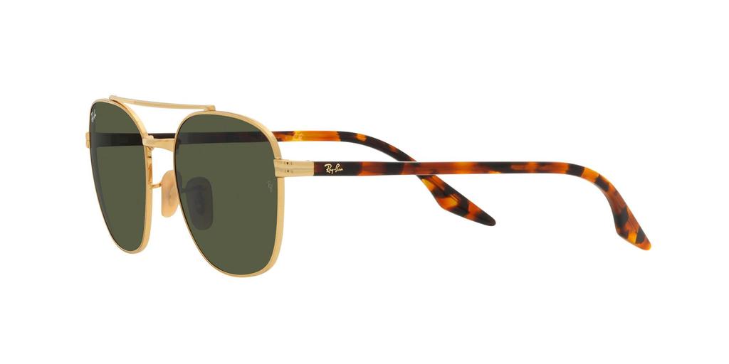 sunglasses RB3688 55 Gray Green lenses Ray-Ban Arista/Crystal (G-15XLT)