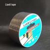 Black & Yellow Wear-Resistant Anti-Slip Tape, Sandpaper Surface, 50mm x 5M for Stairs & Floors