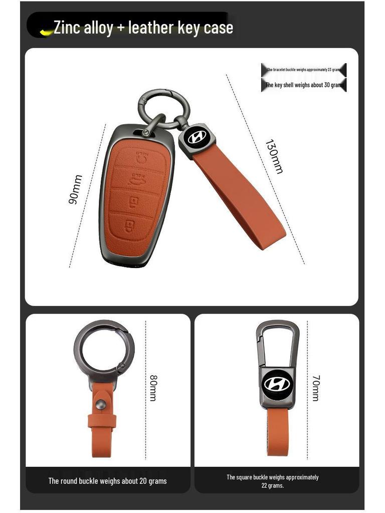 Hyundai Key Cover for Tucson L 1.5T Elite, 11th Gen Sonata & Aniq6