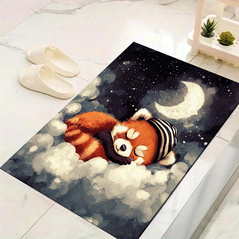 Good Night Dogs Carpet Rug for Living Room Bedroom Home Sofa Decoration,Kids play Non-slip Floor Mat